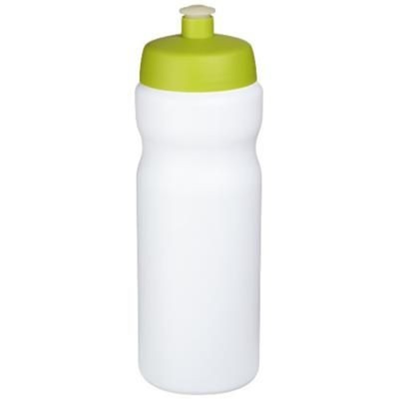 BASELINE PLUS 650 ML SPORTS BOTTLE in White Solid-lime – Promise Promo