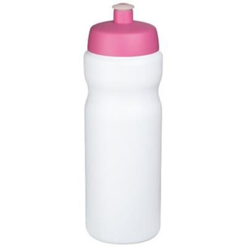 BASELINE PLUS 650 ML SPORTS BOTTLE in White Solid-pink – Promise Promo