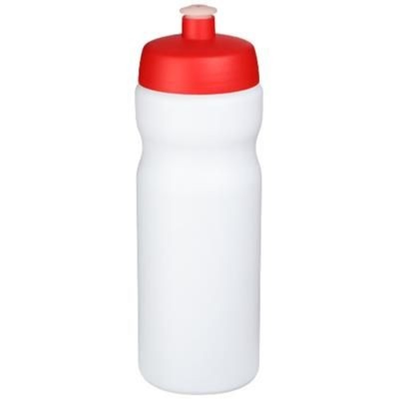 BASELINE PLUS 650 ML SPORTS BOTTLE in White Solid-red – Promise Promo