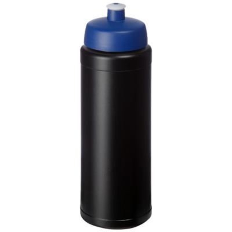 BASELINE PLUS 750 ML BOTTLE with Sports Lid in Black Solid-blue – Promise Promo