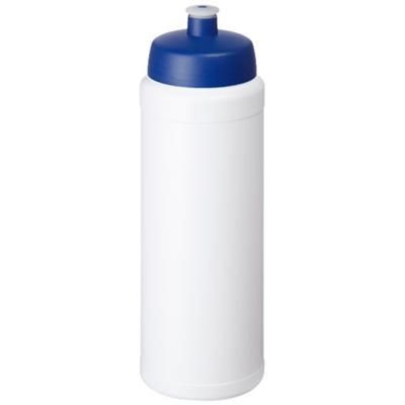 BASELINE PLUS 750 ML BOTTLE with Sports Lid in White Solid-blue – Promise Promo
