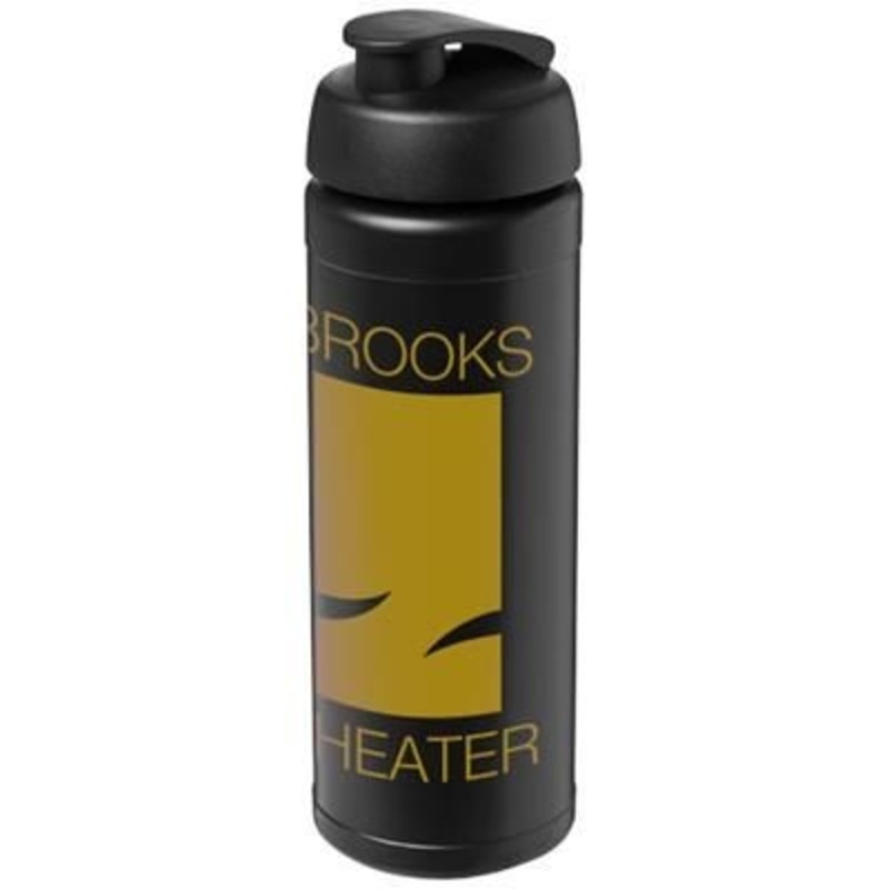 BASELINE PLUS 750 ML FLIP LID SPORTS BOTTLE in Black Solid – Promise Promo