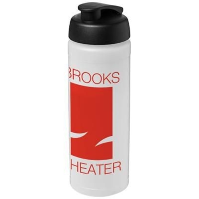 BASELINE PLUS 750 ML FLIP LID SPORTS BOTTLE in Transparent-black Solid – Promise Promo
