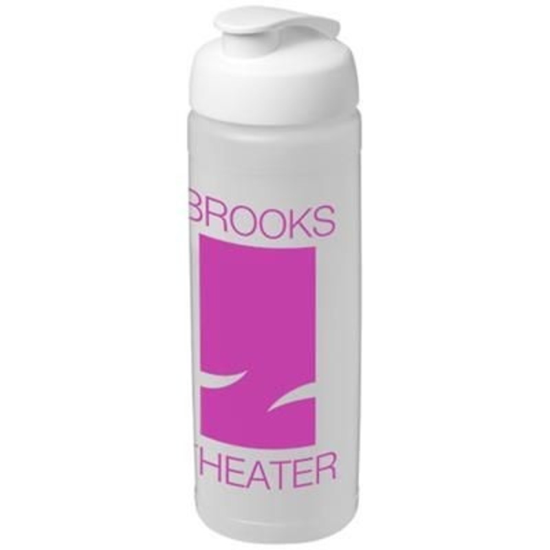 BASELINE PLUS 750 ML FLIP LID SPORTS BOTTLE in Transparent-white Solid – Promise Promo