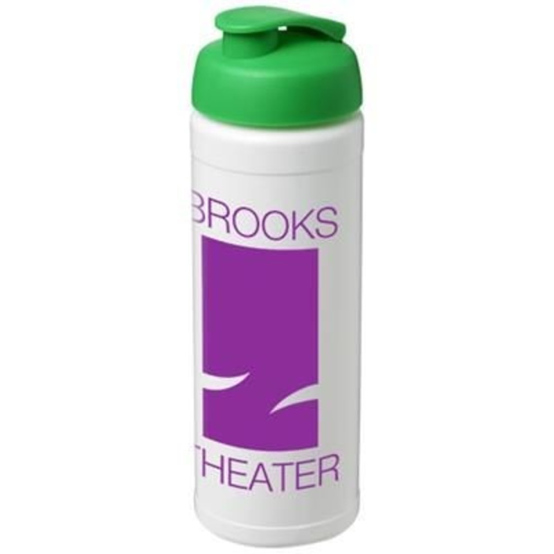 BASELINE PLUS 750 ML FLIP LID SPORTS BOTTLE in White Solid-green – Promise Promo