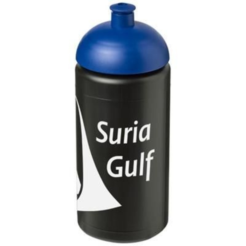 BASELINE PLUS GRIP 500 ML DOME LID SPORTS BOTTLE in Black Solid-blue – Promise Promo