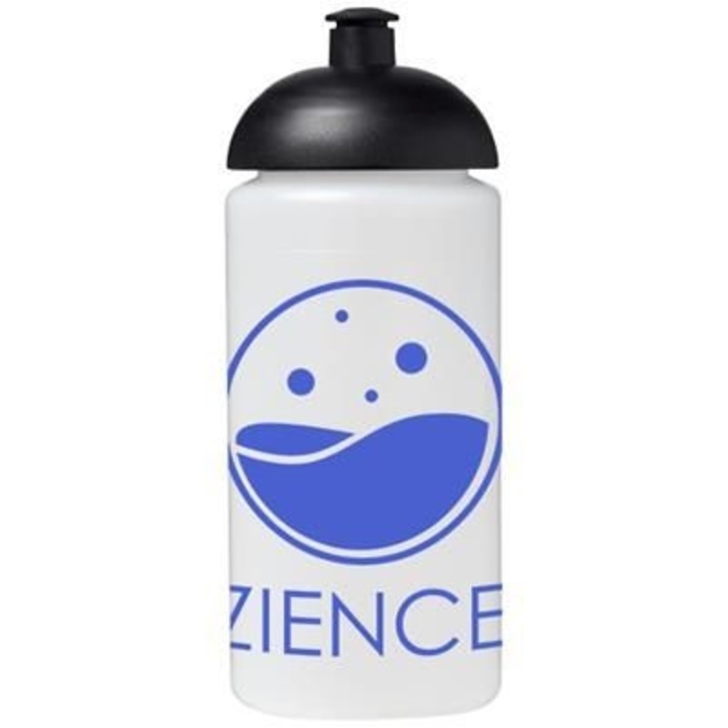BASELINE PLUS GRIP 500 ML DOME LID SPORTS BOTTLE in Transparent-black Solid – Promise Promo