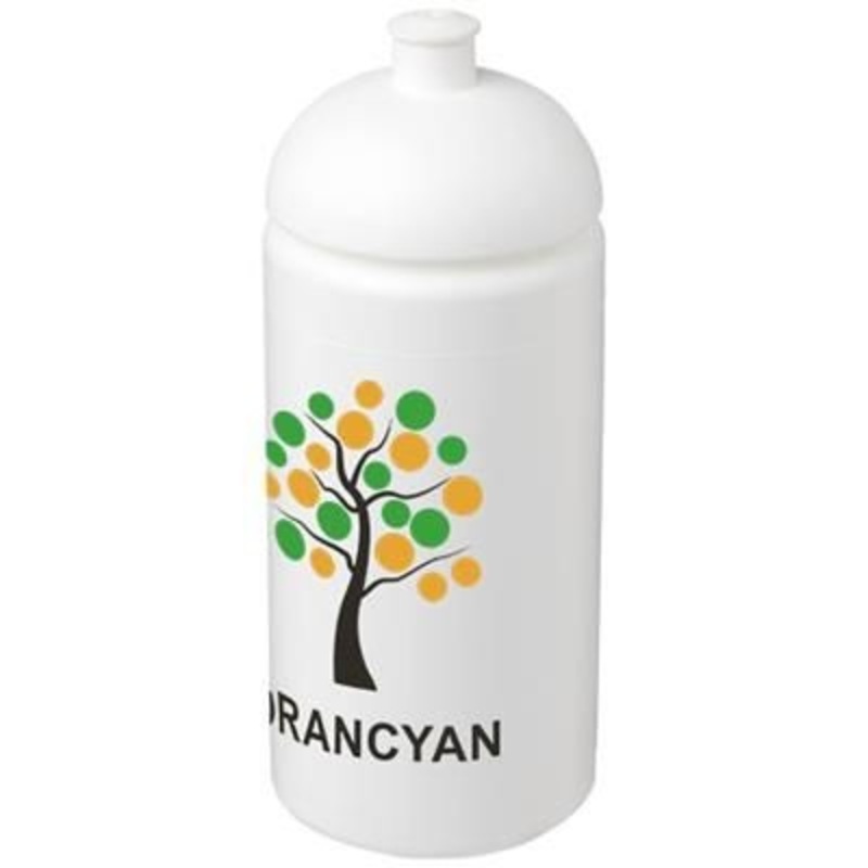 BASELINE PLUS GRIP 500 ML DOME LID SPORTS BOTTLE in White Solid – Promise Promo