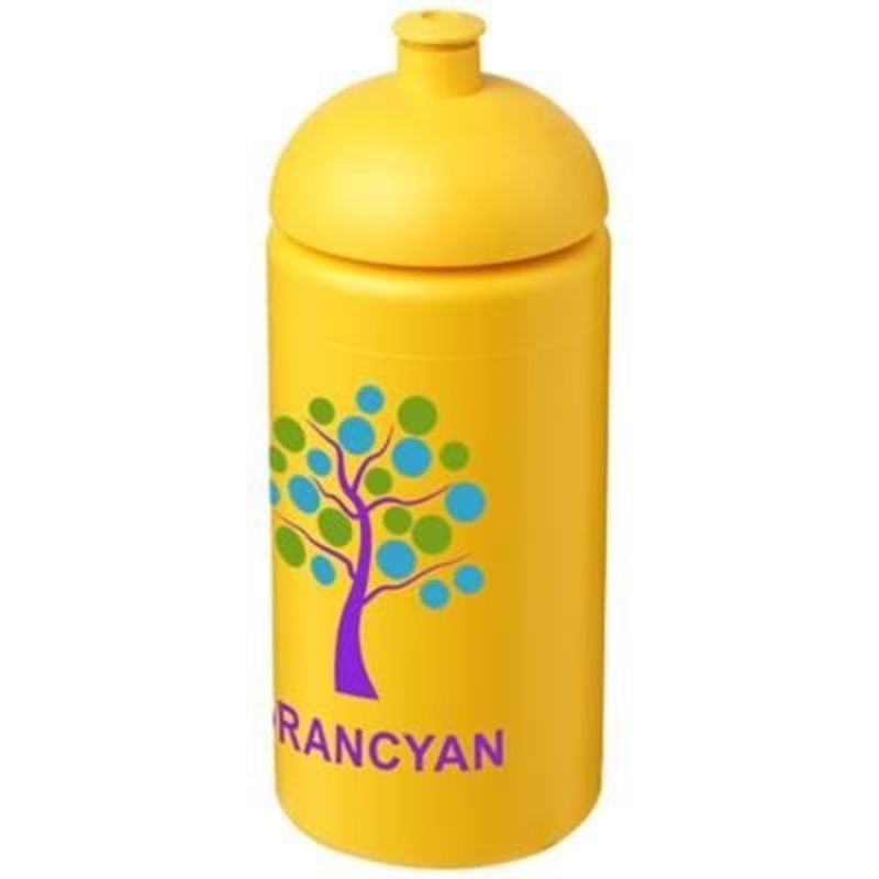 BASELINE PLUS GRIP 500 ML DOME LID SPORTS BOTTLE in Yellow – Promise Promo