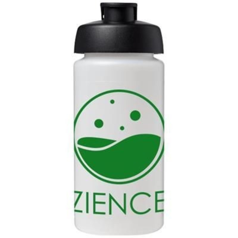 BASELINE PLUS GRIP 500 ML FLIP LID SPORTS BOTTLE in Transparent-black Solid – Promise Promo
