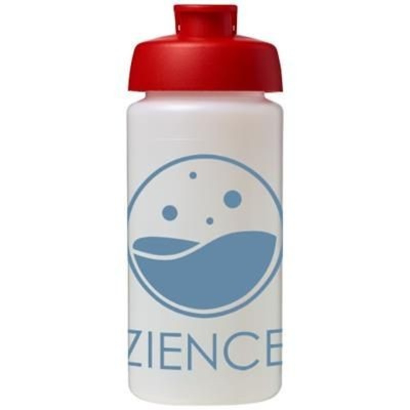 BASELINE PLUS GRIP 500 ML FLIP LID SPORTS BOTTLE in Transparent-red – Promise Promo