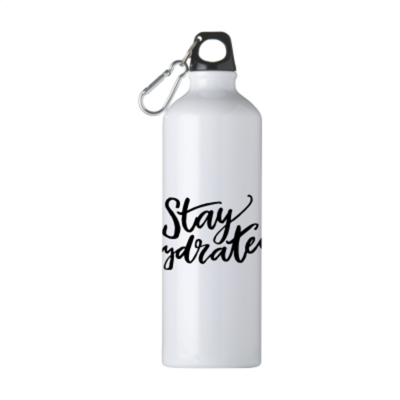 ALUMAXI 750 ML ALUMINIUM METAL WATER BOTTLE in White – Promise Promo