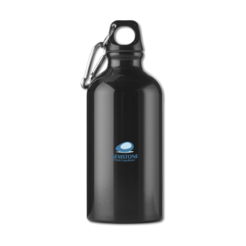 ALUMINI 500 ML ALUMINIUM METAL WATER BOTTLE in Black – Promise Promo