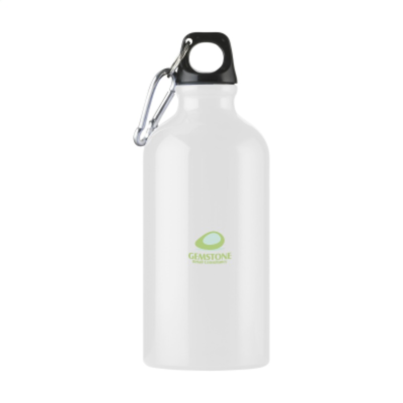 ALUMINI 500 ML ALUMINIUM METAL WATER BOTTLE in White – Promise Promo
