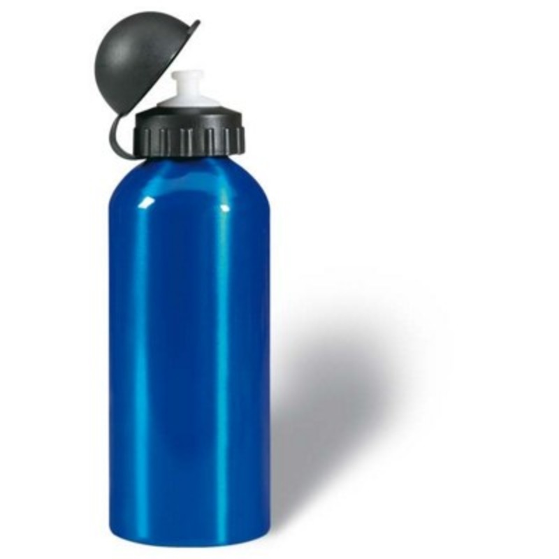 ALUMINIUM METAL BOTTLE 600 ML in Blue – Promise Promo