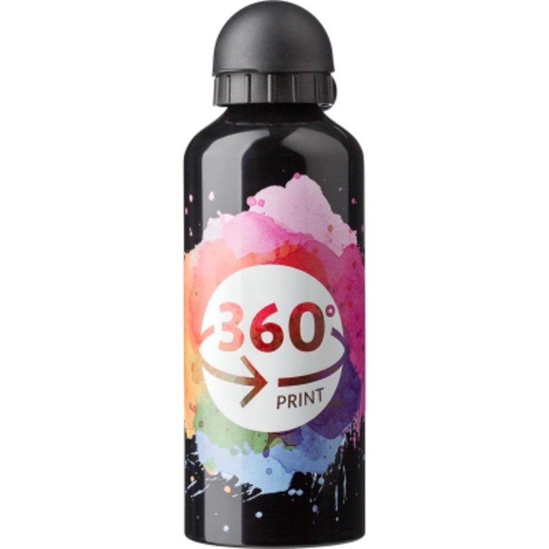 ALUMINIUM METAL DRINK BOTTLE (650ML) in Black – Promise Promo
