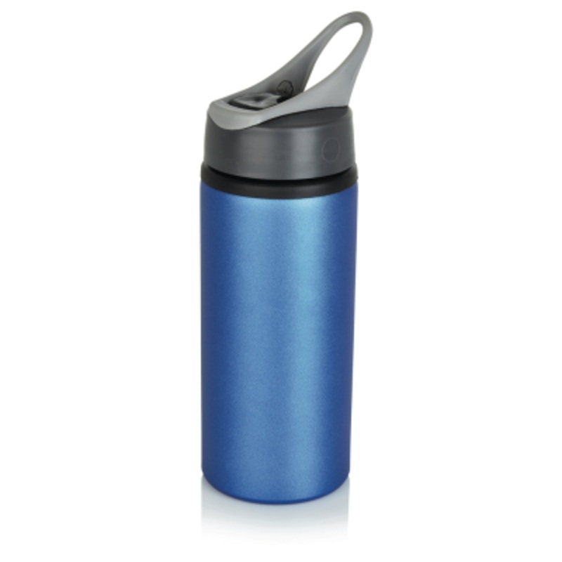 ALUMINIUM METAL SPORTS BOTTLE in Blue – Promise Promo