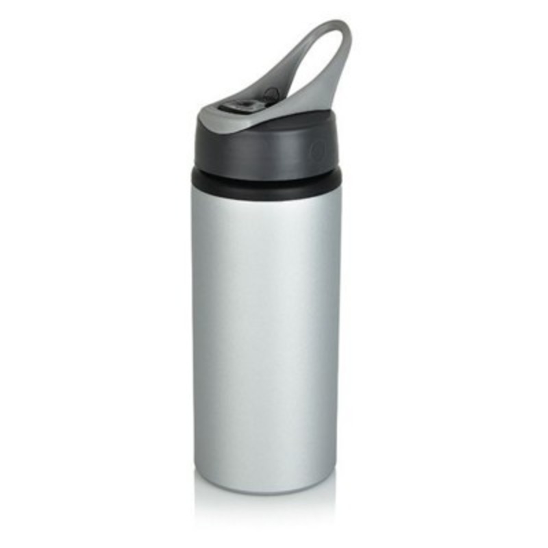 ALUMINIUM METAL SPORTS BOTTLE in Grey – Promise Promo