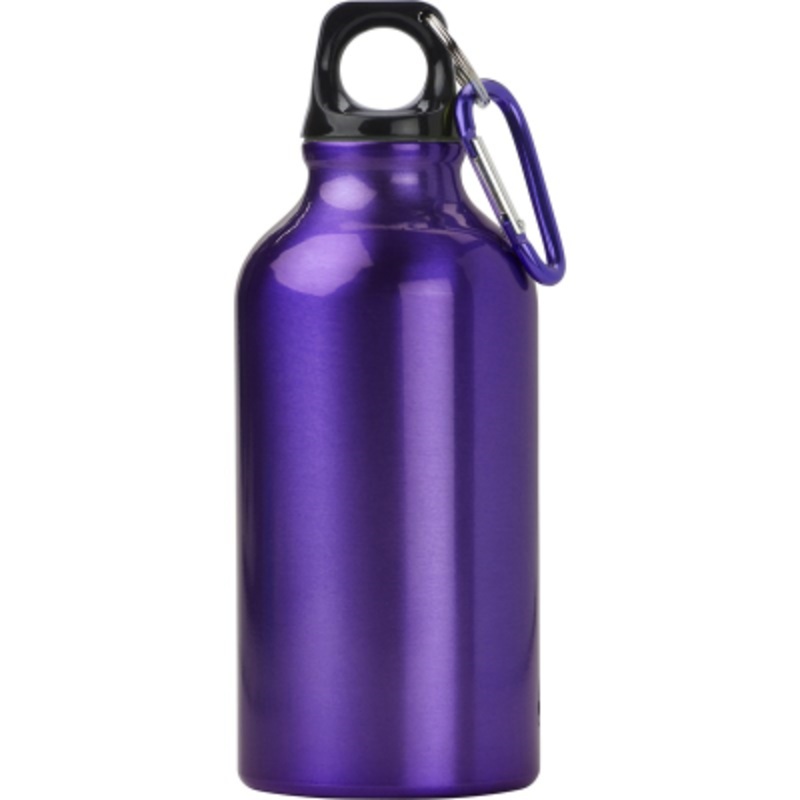 ALUMINIUM METAL WATER BOTTLE (400ML) in Purple – Promise Promo