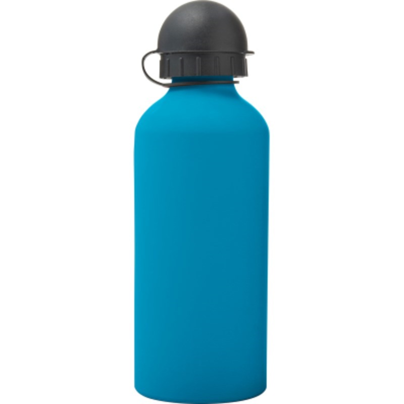 ALUMINIUM METAL WATER BOTTLE (600 ML) in Blue – Promise Promo