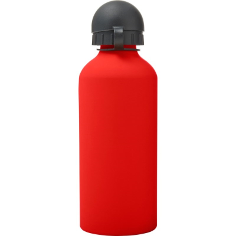 ALUMINIUM METAL WATER BOTTLE (600 ML) in Red – Promise Promo