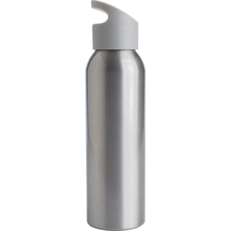 ALUMINIUM METAL WATER BOTTLE (650 ML) in Grey – Promise Promo
