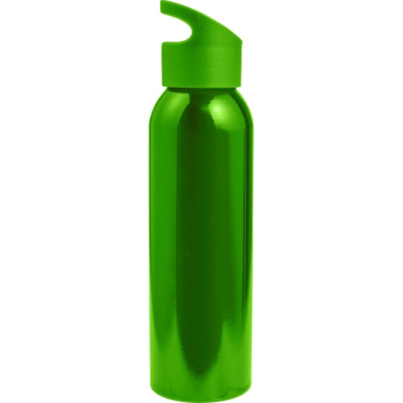 ALUMINIUM METAL WATER BOTTLE (650 ML) in Lime – Promise Promo