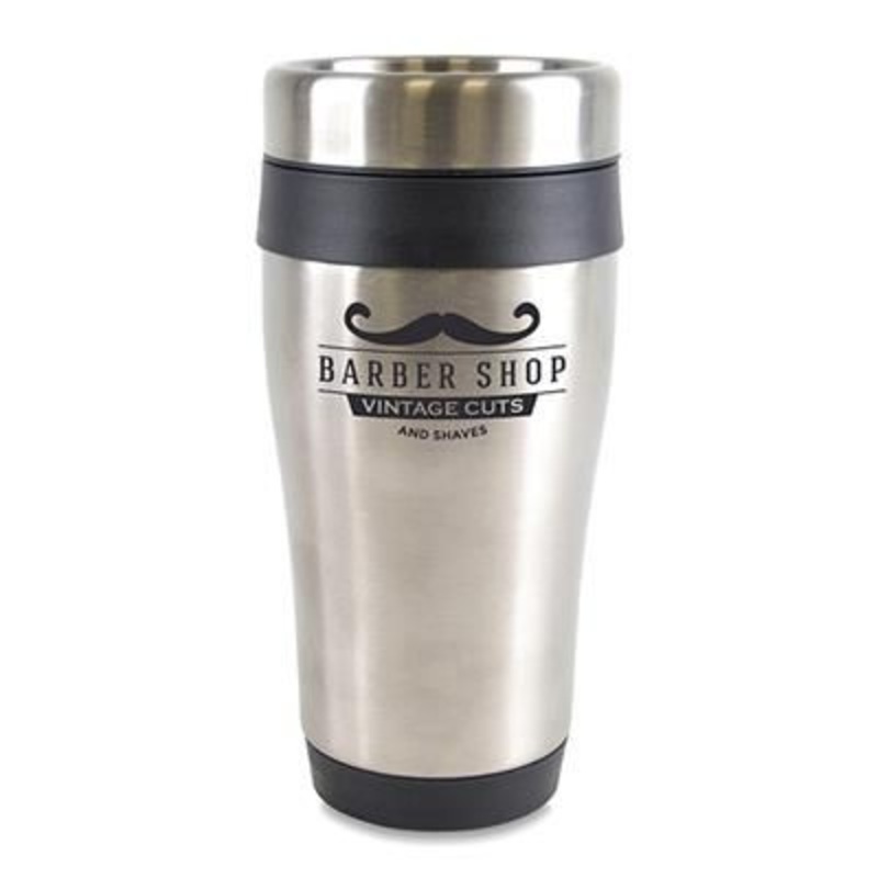 ANCOATS STAINLESS STEEL METAL TUMBLER with Black Trim – Promise Promo