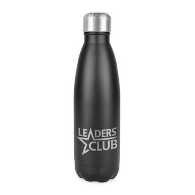 ASHFORD NOIR STAINLESS STEEL METAL DRINK BOTTLE in Black – Promise Promo