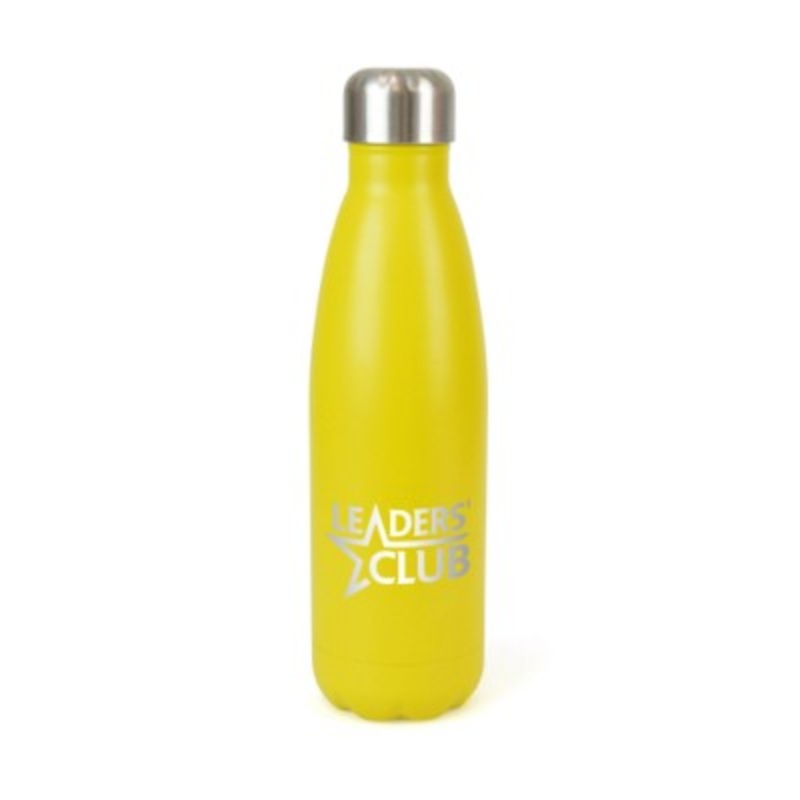 ASHFORD NOIR STAINLESS STEEL METAL DRINK BOTTLE in Yellow – Promise Promo