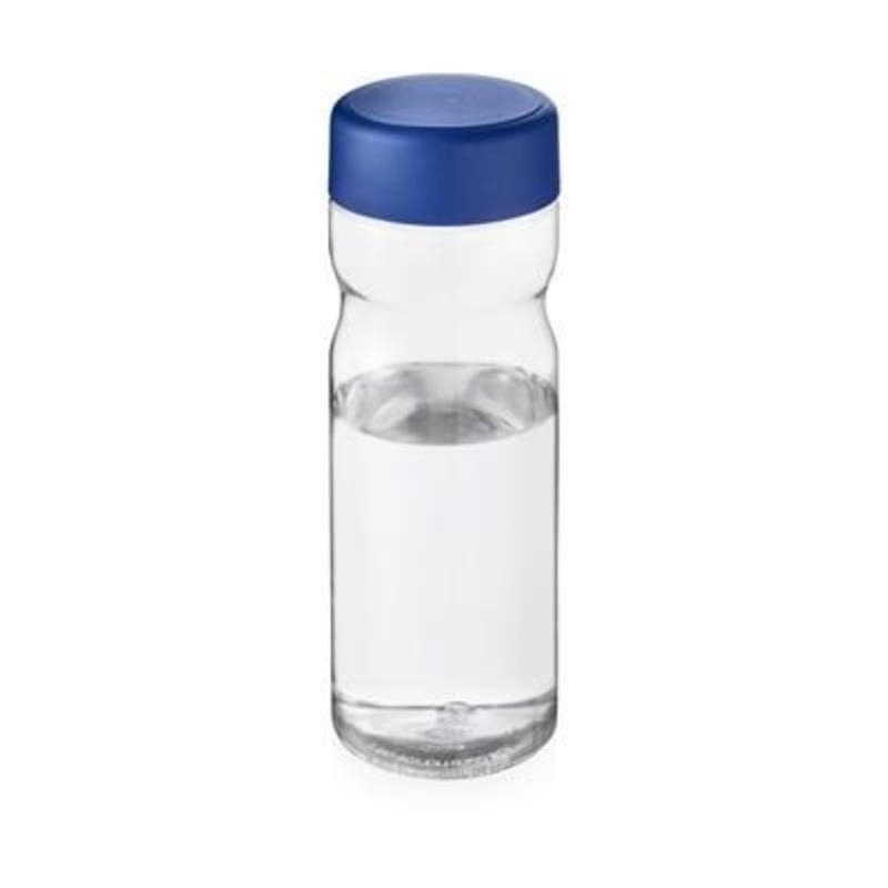 BASE SCREW CAP BOTTLE in Transparent & Blue – Promise Promo