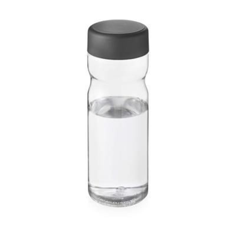 BASE SCREW CAP BOTTLE in Transparent & Storm Grey – Promise Promo