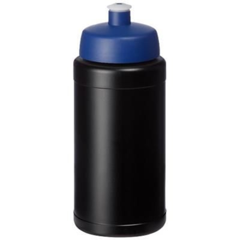 BASELINE PLUS 500 ML BOTTLE with Sports Lid in Black Solid-blue – Promise Promo