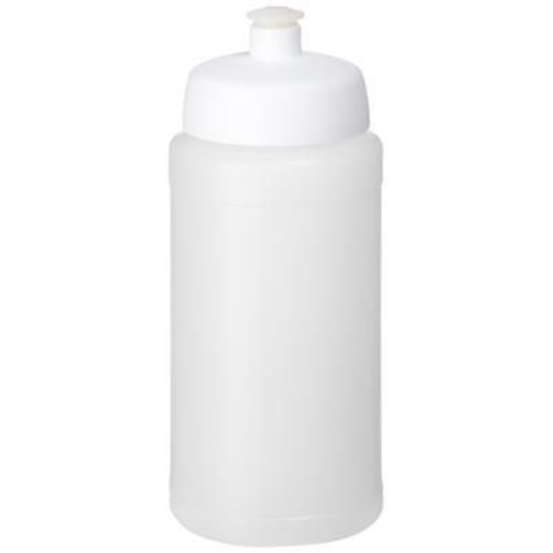 BASELINE PLUS 500 ML BOTTLE with Sports Lid in Transparent-white Solid – Promise Promo