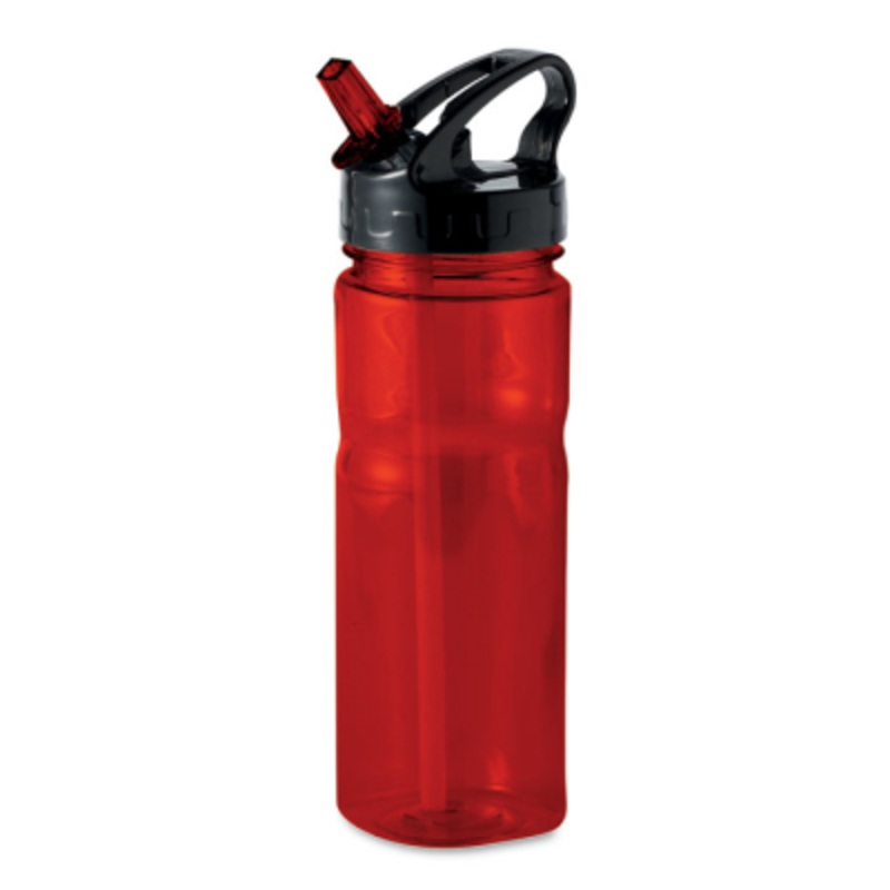 500 ML PCTG BOTTLE in Transparent Red – Promise Promo