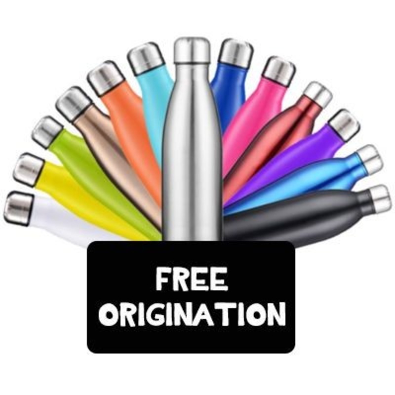 500ML STAINLESS STEEL METAL DRINK WATER BOTTLE FLASK – Promise Promo